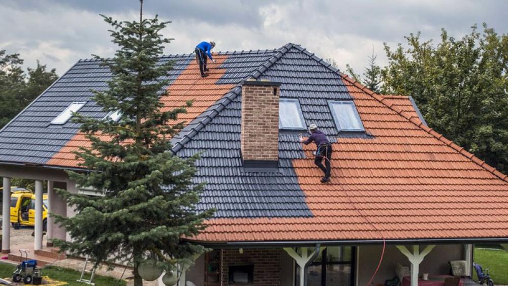 travaux de peinture de toiture