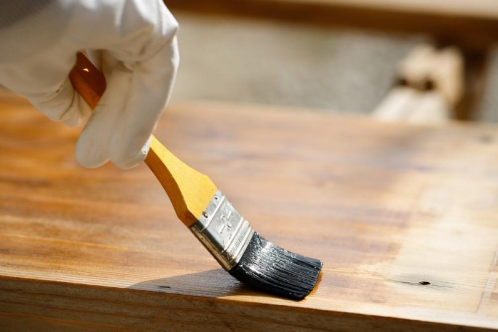 Peinture de boiserie